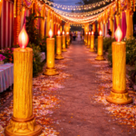 Fiber Decorative Lamp Pillar