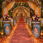 Fiber Wedding Flower Pot Stand