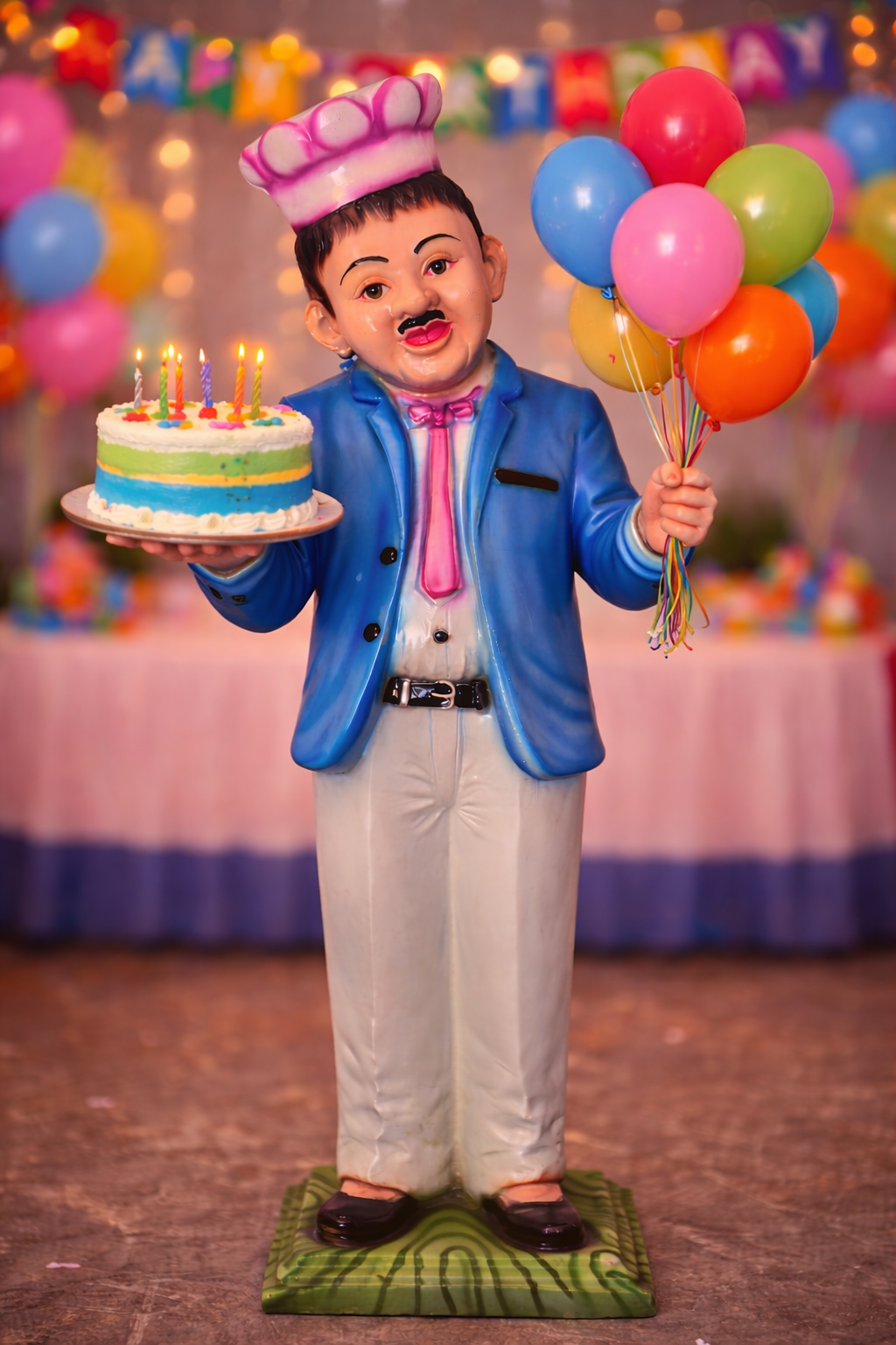 img7 Celebration Fiber Decor Statue - Image 1